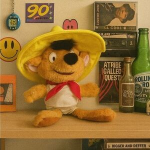 1996 Speedy Gonzales Plush Warner Bros. Looney Tunes – Ace Novelty – 12” Vintage